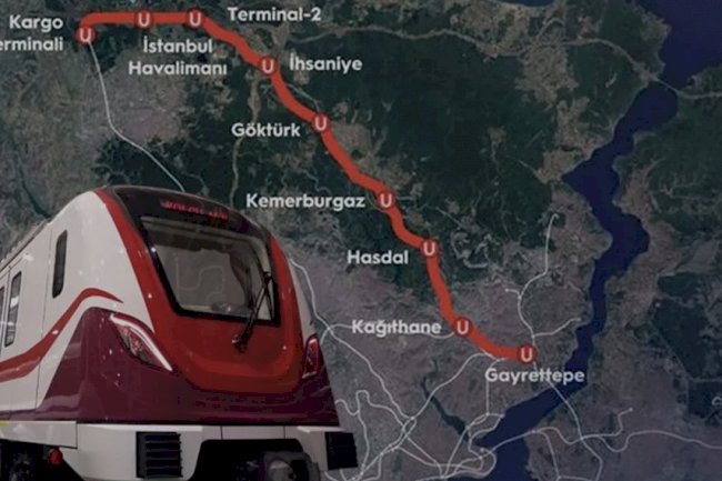 Gayrettepe İstanbul Havalimanı Metrosu Mevcut Durumu.