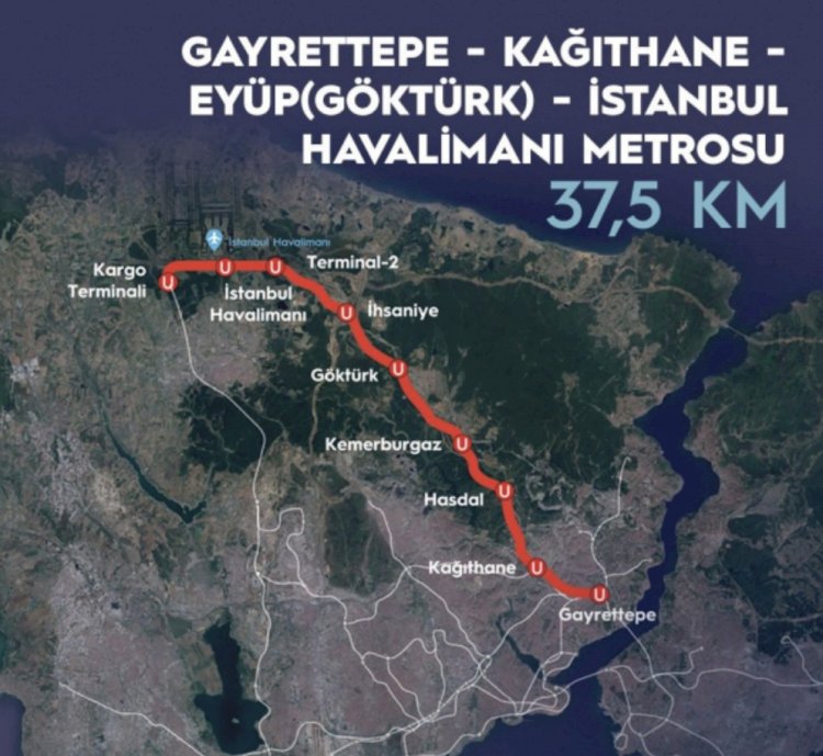 Fulya Yıldız Metro Durakları Faaliyete Geçiyor. Sırada Gayrettepe İstanbul Havalimanı Metrosu..
