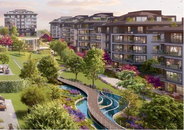 Beşiktaş Akat mh Kent Etiler projesi devasa bir alanda yaşam bulacak.